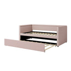 Upholstered Twin Daybed with Trundle