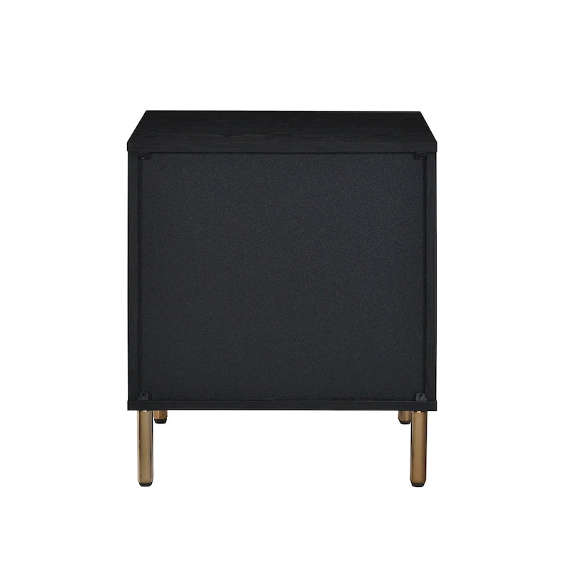 3-Drawer Solid Wood Bachelors Chest, Storage Cabinet with Solid Wood Handle for Bedroom, Living Room