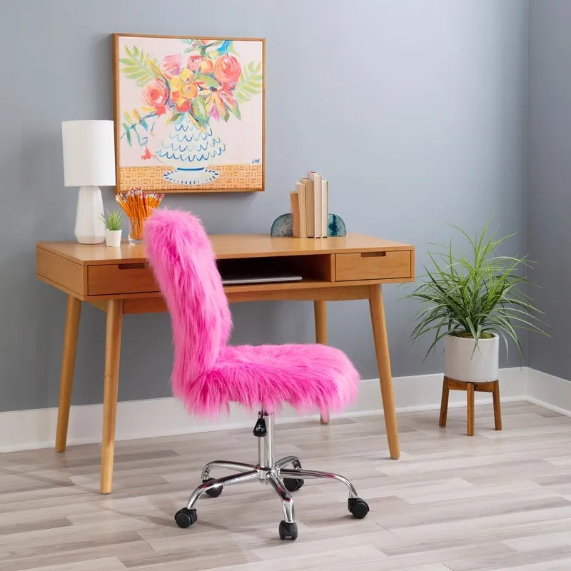 Mid-century Ash Wood Desk