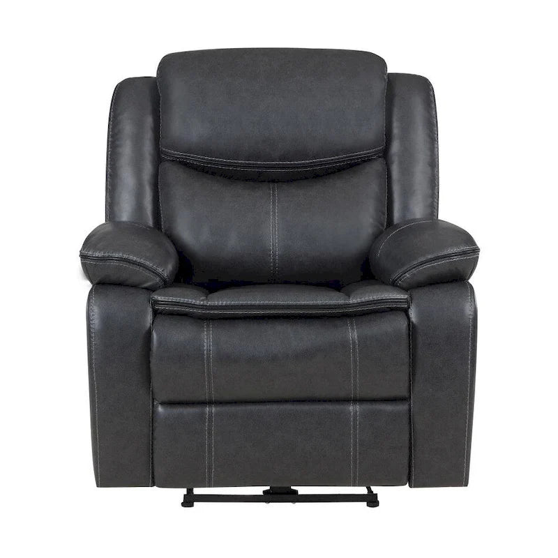 Dark Grey Power Recliner Chair