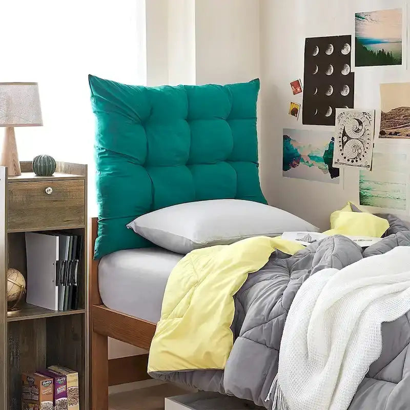 Single Tufted Pillow-Style Headboard — Multiple Colors Available