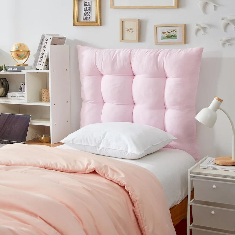 Single Tufted Pillow-Style Headboard — Multiple Colors Available